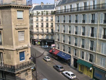 Empty Paris Street